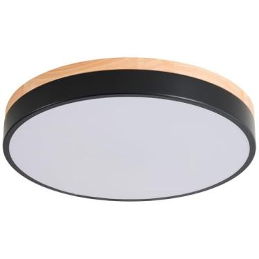 Imagem de PLAFON SOBREPOR REDONDO PSR-002P/300 3EM1 20W PRETO