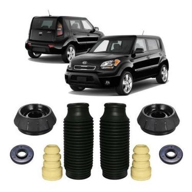 Imagem de Par Kit Batente Suspensão Dianteira Kia Soul 2012 2013 2014