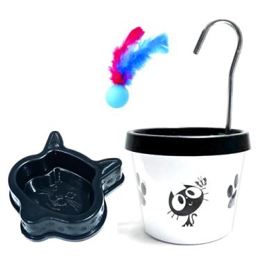 Imagem de DM Pets Fonte Bebedouro para Gato - Modelo Plático 1,5L