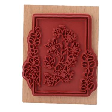 Imagem de Pssopp Carimbo de Borracha de Madeira, Moldura Fotográfica de Scrapbook de Scrapbook de Floresta de Selos de Borracha para Convite de Cartão Diy