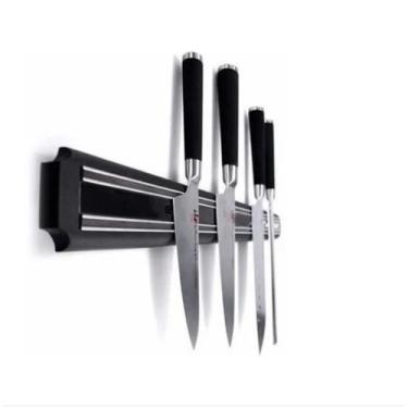 Imagem de Barra Magnética Imã Suporte Porta Ferramentas Tesoura Faca - temdetudo