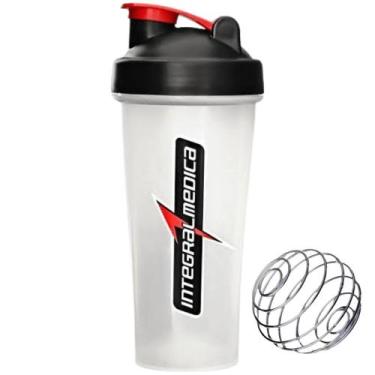 Imagem de Coqueteleira 600ml Plastico com Mola Misturadora - INTEGRALMEDICA