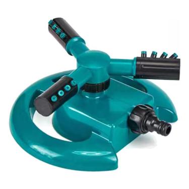 Imagem de Aspersor Irrigador 360 Automático Giratório 12 Jatos Base