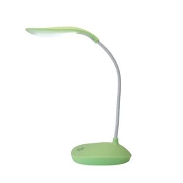 Imagem de Luminária de Mesa LED USB Flexível e Recarregável – Abajur com 3 Níveis de Intensidade de Luz (Verde)