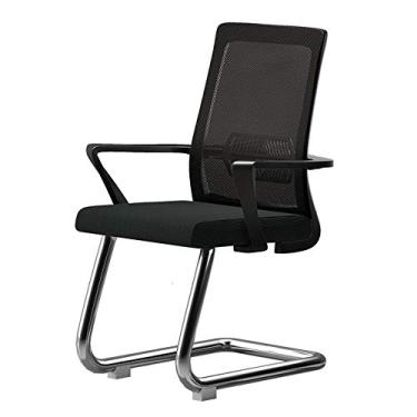 Imagem de Computador com encosto alto para jogos com arco ergonômico mesa de computador com suporte lombar malha escritório para escritório sala de reuniões