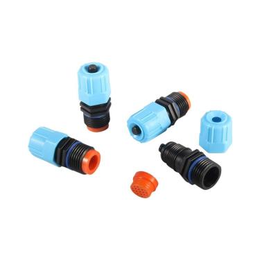 Imagem de XMGKMN Grande Faixa de Pulverização Durável Ajustável 360° Sprinklers 1/5.1 cm Rosca Macho com Filtro Jardim Agricultura Dispositivo Irrigação Bico de Nebulização