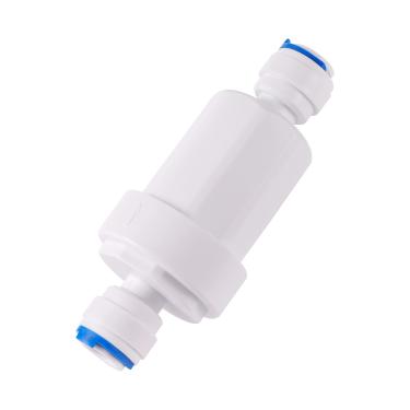 Imagem de XMGKMN Robusto OD 9,52 mm bloqueio deslizante microfiltro de conexão rápida sistema de irrigação de jardim filtro de 40 mícrons para filtro de purificador de tubos, 1 peça