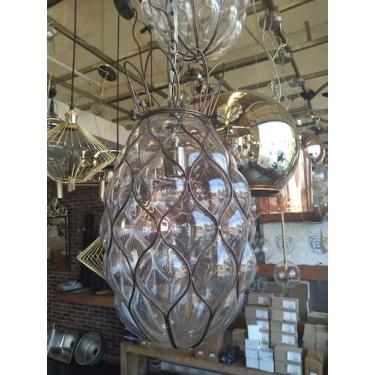 Imagem de Pendente Abacaxi Vidro Soprado - Bless Acabamentos