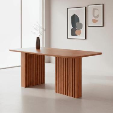 Imagem de Mesa de Jantar 6 lugares 180cm Retangular Ester - Cimol