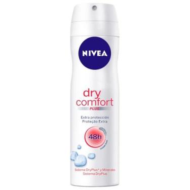 Imagem de Desodorante Antitranspirante Aerosol Nivea Dry Comfort 150 ml