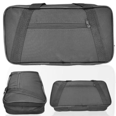 Imagem de Capa Bag Super Luxo Acolchoada Para Pedaleira de guitarra GT-1 Case Proteção Completa Impermeável Profissional Reforçada Alça Mochila Bolsa Transporte Durável Instrumento Musical Capa Para pedaleira