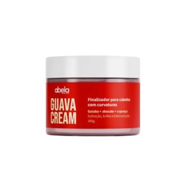 Imagem de Finalizador Guava Cream 300g – Abela Cosmetics - Leave-in para Brilho Definição e Força Ideal para Cabelos Cacheados Crespos e Ondulados Nutrição Profunda Controle de Frizz e Fios Maleáveis.
