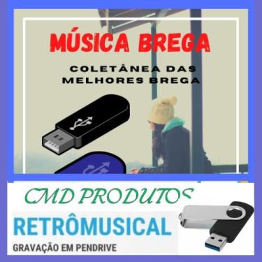 Imagem de Pen drive 8gb com Músicas = Música Brega (mp3)