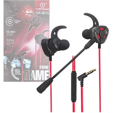 Imagem de Headset Gamer Fone com Microfone para Celular Estéreo Surround Intra Auricular ajustavel 1.2m