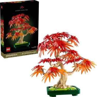 Imagem de 10348 - LEGO® Botanicals - Árvore de bonsai de bordo vermelho japonês