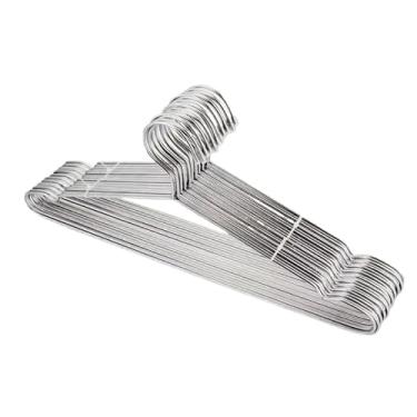 Imagem de Cabides Titureiro De Luxo Em Aço Cromado Executivo Reforçado Organizar Roupas Closet (20)