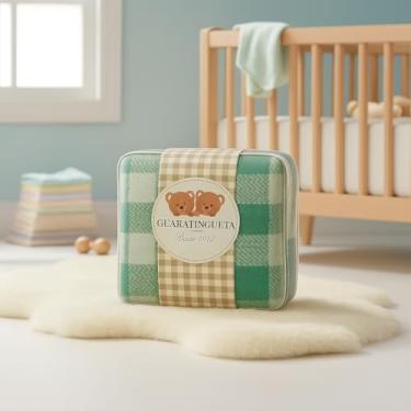 Imagem de Cobertor Infantil Bimbo Antialérgico Leve E Quentinho (Verde)