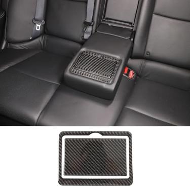 Imagem de Aotumcer Acabamento da tampa de controle central da fileira traseira para Infiniti Q50L 2015-2022, capa de acabamento de painel de suporte de copo (entre assentos)