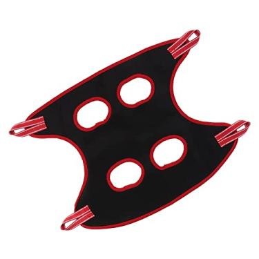 Imagem de Pssopp Rede para Cuidar de Cães, Tecido de Poliéster Com Suporte Confortável, Ideal para Cortar Unhas e Cuidar de Cães e Gatos Pequenos (S)