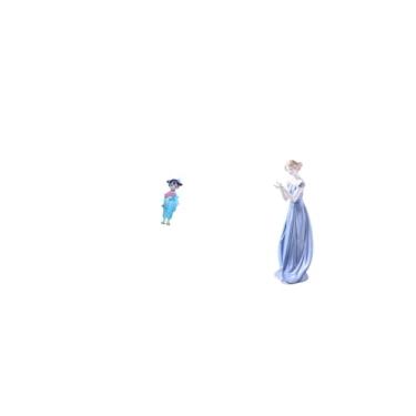 Imagem de Fenteer Boneca Kabuki Geisha Asiática, Estátua de Porcelana Cerâmica, Figura Moderna de Nórdica, Kimono, Decoração para Quarto de Fazenda, Prateleira,