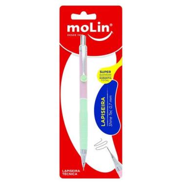 Imagem de Lapiseira Técnica Molin Shine Tec 0.7mm, UNICA