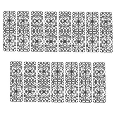 Imagem de Kit 15 Grades De Ferro Ramada Sacada Varanda Escada 95X36Cm