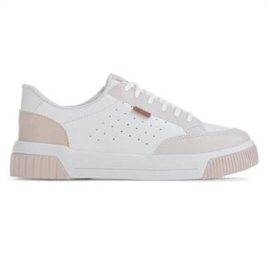 Imagem de Tênis Anacapri Mist Sport Birkie Branco e Nude  - Feminino-Feminino