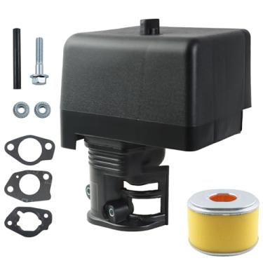 Imagem de KIKITE Caixa de filtro de ar GX390 compatível com Honda GX340 GX390 capa de filtro de ar 11hp 13hp peças de substituição do motor com elemento de filtro de ar 17410-ZE2-020 17230-Z53-841
