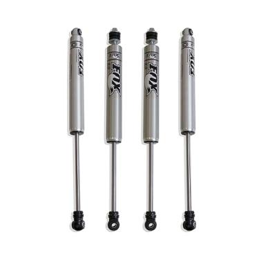 Imagem de MAX TRAC SUSPENSION 'S Part # 943325F é uma caixa que inclui amortecedores dianteiros e traseiros Fox 2.0 Performance Series (C/elevação de 6,3 cm)