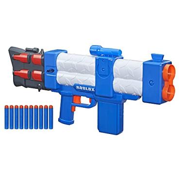 Imagem de NERF Roblox Arsenal: Pulse Laser Motorized Dart Blaster, 10 Elite Darts, 10-Dart Clip, Code to Unlock in-Game Virtual Item