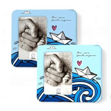 Imagem de Luminária Porta Retrato Bivolt 10x15 - Pai, Meu Porto Seguro