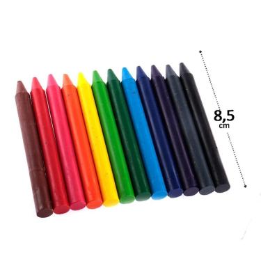 Imagem de GIZ DE CERA 12 CORES WIN PAPER PEQUENO