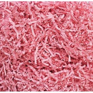 Imagem de Shunzar Papel de corte enrugado metálico, enchimento de caixa de presente, para embalagem, enchimento e enchimento de cestas de presente - Papéis desfiados e enchimento de embalagens para aniversário