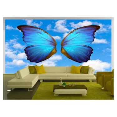 Imagem de Papel De Parede 3D Arte Asas Selfie Insta Cores 3,5M Tra303 - Você Dec