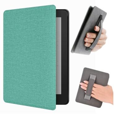 Imagem de Yzlvigrous Capa para Kindle Paperwhite 10ª Geração 2018, Textura de Pano de 6 Polegadas Ultra Slim PU Capa com Sono/Alça de Mão Automática e Alça, Modelo: PQ94WIF