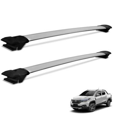 Imagem de Rack de Teto Travessa Strada CD 2020 a 2025 Alumínio Prata