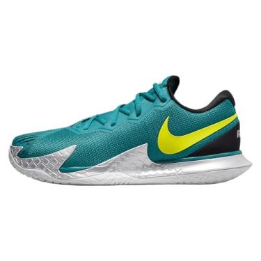 Imagem de Nike Court Zoom Vapor Cage 4 Rafa Tênis masculino de quadra rígida (abeto brilhante/preto/branco/verde atômico), Abeto brilhante/preto/branco/verde atômico, 41