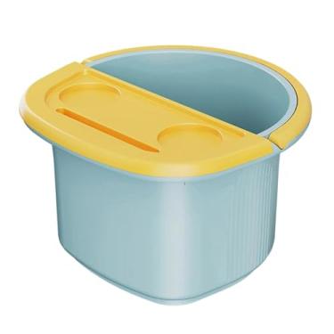 Imagem de KiBcsLic Banheira de Imersão para os Pés, Multifuncional, para Homens e Mulheres, Ideal para Piqueniques, Camping e Viagens, Azul