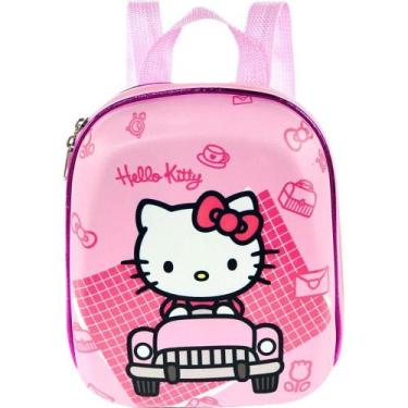 Imagem de Mochila Infantil Hello Kitty Tamanho P - Rosa - Max Toy