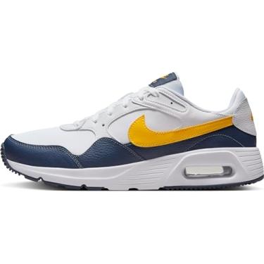 Imagem de Nike Tênis masculino de cano baixo, Branco Laser Laranja Azul Trovão, 39