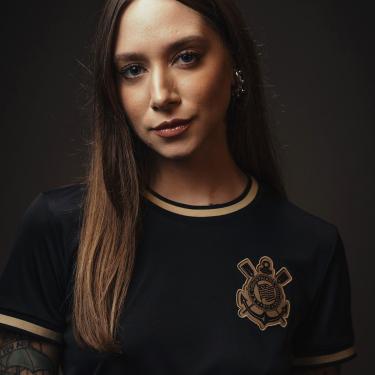 Imagem de Camisa Corinthians Urban Ouro Feminina-Feminino