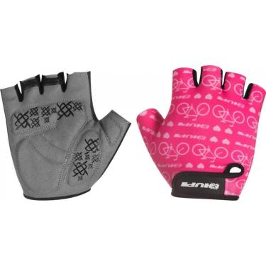 Imagem de Luva Ciclismo Hupi Eco Dedo Curto Love Bike Feminina-Feminino