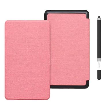 Imagem de Akacy Capa protetora dobrável com textura de tecido para Kindle 6.0 (Geração 2016), capa leve (3)