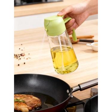 Imagem de Spray de óleo de cozinha de vidro hermético para vinagre de azeite de oliva