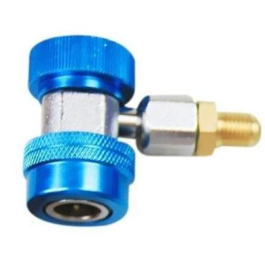 Imagem de Engate Rapido De Alta Ou Baixa Manifold Gas Ar Condicionado - Dm Ferra