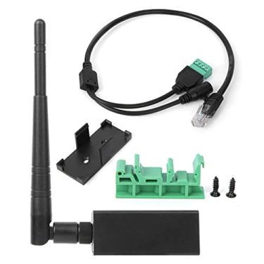 Imagem de KIMISS Servidor Serial RS485 para WiFi Com Antena Externa, Interface RJ45, Suporta ModbusTCP, Modo AP/STA e Vários Métodos de Criptografia de Dados