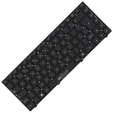 Imagem de Teclado mBook para Positivo 3200 5450 755 980m S3040 S1990