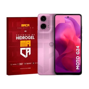 Imagem de Película de Hidrogel Moto G24 Frente e Verso Hd/fosca