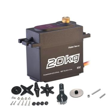 Imagem de Servo à prova d'água 20KG 30KG 35KG 40KG Metal Gear Digital Motor Servo (20 kg 270 graus)