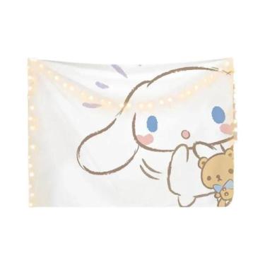 Imagem de Tapeçaria Impressa Sonhadora Sanrio Cinnamoroll Decoração Confortável 